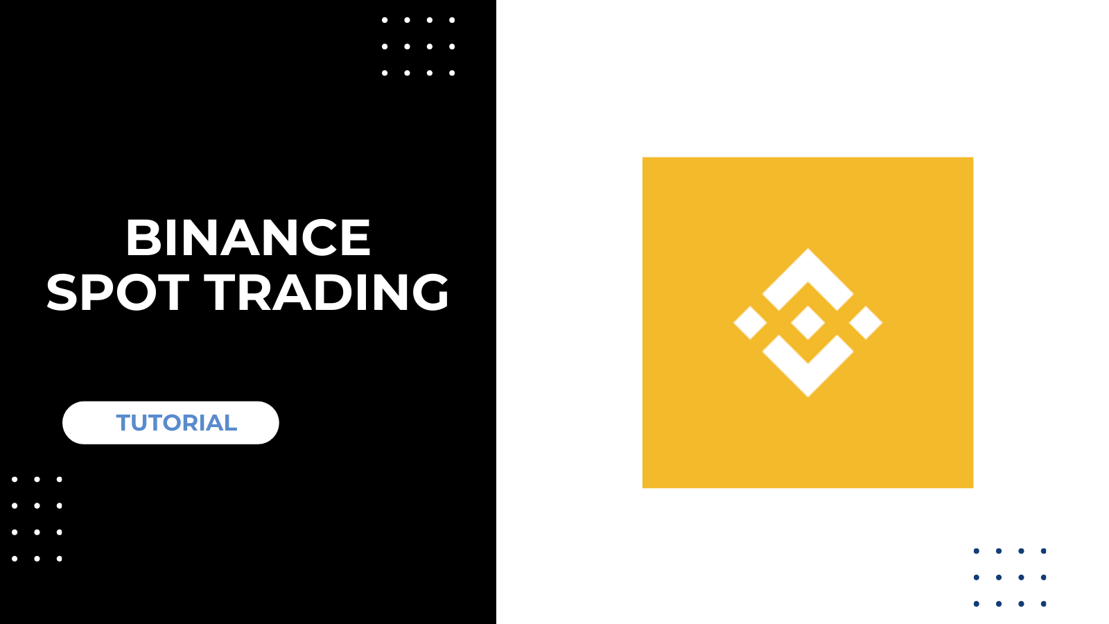 Binance spot (Spot) ticareti nasıl yapılır